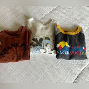 GAP Kids Long Sleeve Holiday Tees